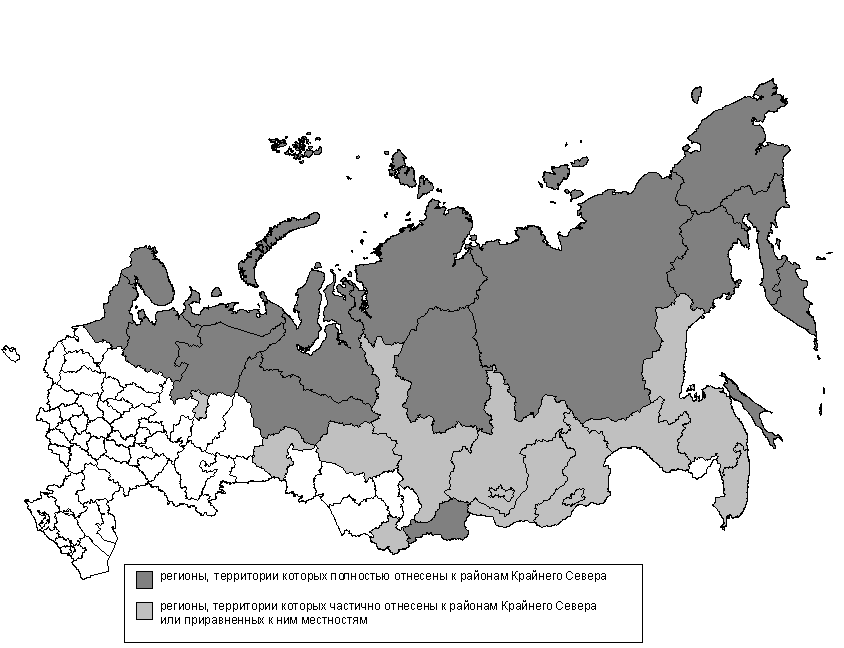 Карелия приравнена к северу. Карта северных надбавок. Карта северных надбавок Россия. Регионы с северными надбавками России карта. Карта районных коэффициентов.