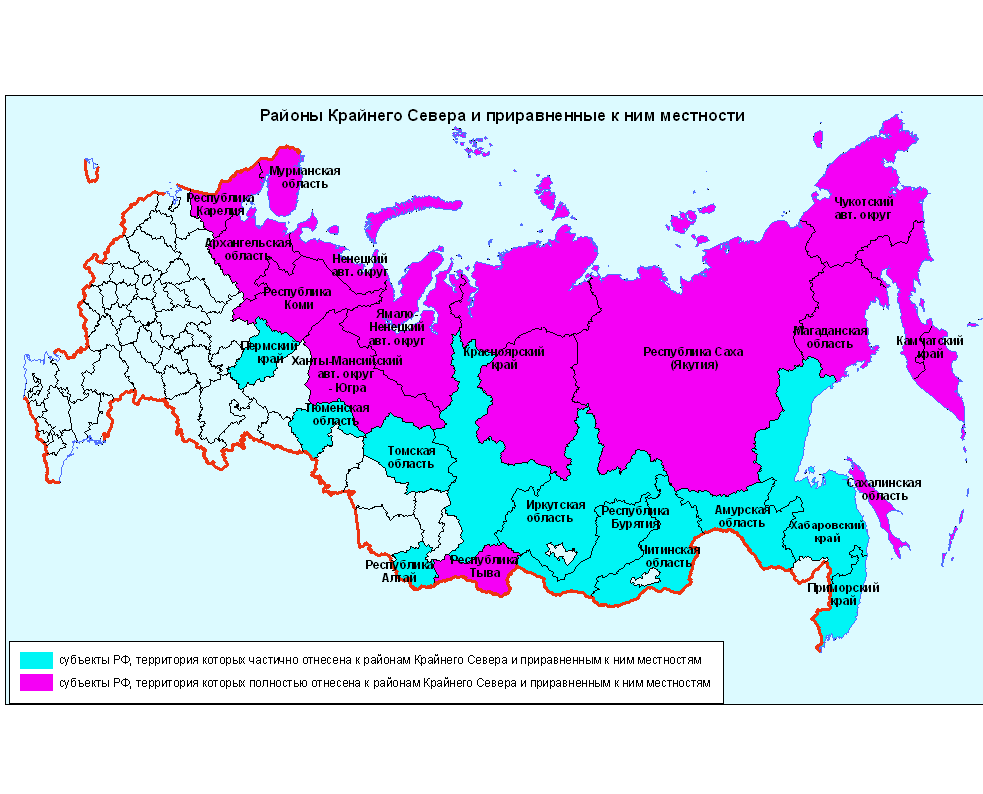 Карта где север