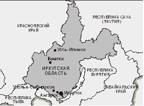 Города иркутской области по численности населения